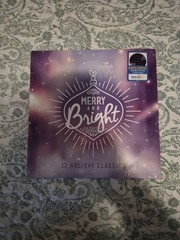 MERRY AND BRIGHT 12 HOLIDAY CLASSICS – OPAQUE PURPLE – VINYL LP – R43