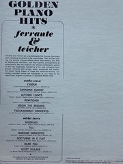 FERRANTE & TEICHER Golden Piano Hits 1961 vinyl LP Jazz Classical factory SEALED