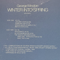 Windham Hill LPs: Lot of (6), deGrassi/Shadowfax/Winston, more, EXC