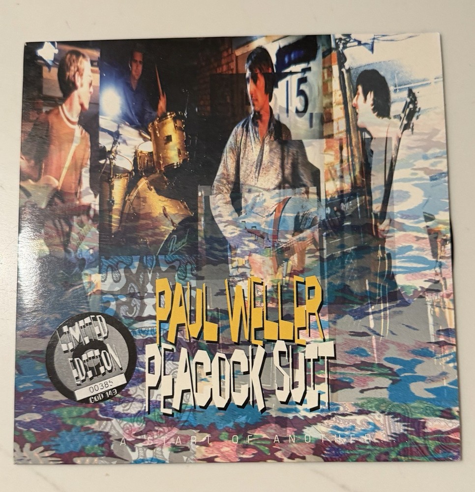 Paul Weller Peacock Suit 1996 UK 7” Vinyl GOD 149 Limited Edition Go Discs
