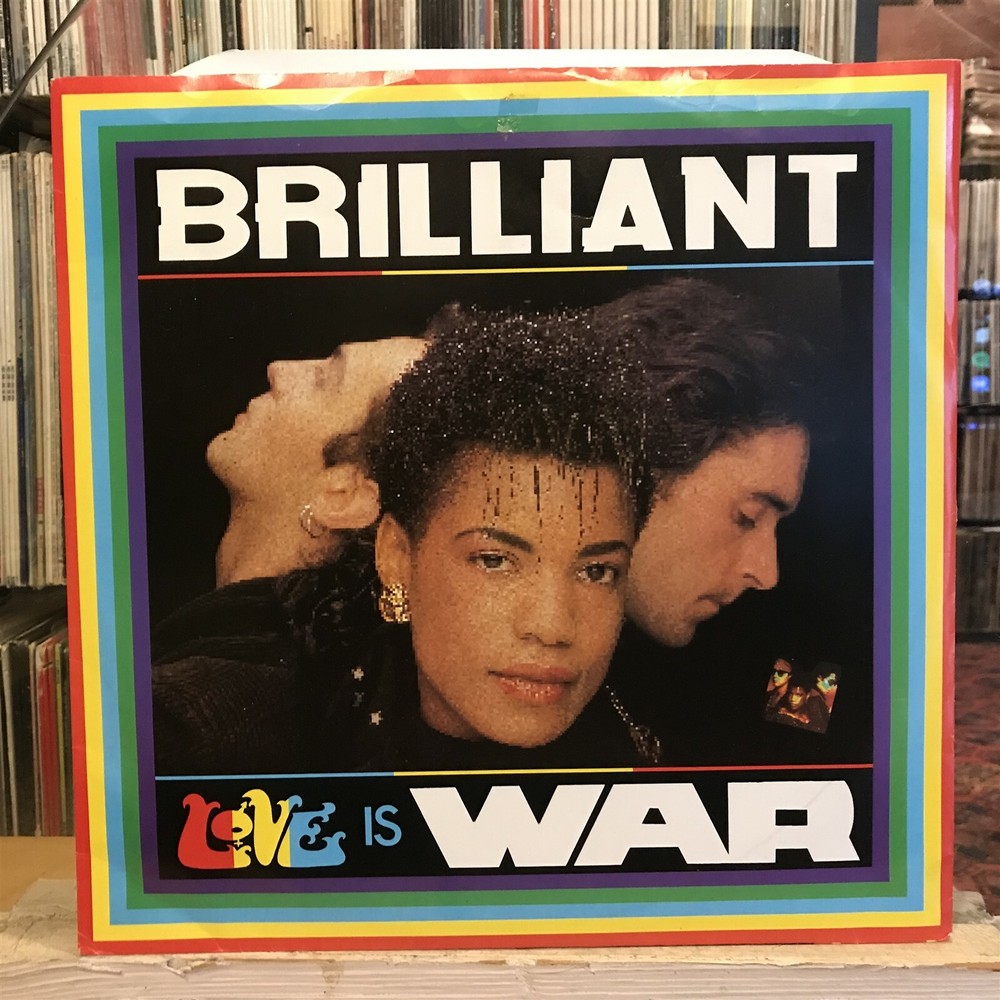 [EDM/DANCE]~EXC 12″~BRILLIANT~Love Is War~Red Groovy~Ruby Fruit~1986~[GERMAN IMP