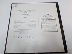 Verdi Don Carlo Boris Christoff Tito Gobbi Santini Seraphim 3LP Box Set IC-6004