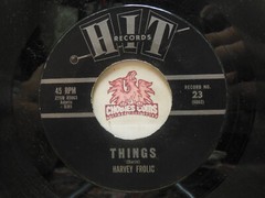 Harvey Frolic / Connie Landers – Things / Heart In Hand, 45 RPM VG+ (28B)