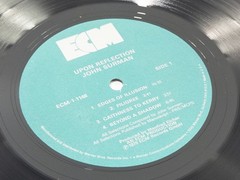 John Surman Upon Reflection, ECM-1-1148 Contemporary Jazz Ambient LP 1979, EX