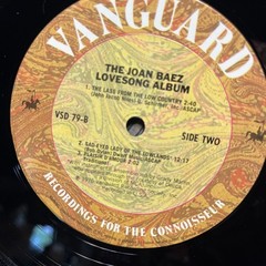 One Day At A Time VSD 79310 & Lovesong VSD 79/8LP’s by Joan Baez 3 Vinyl’s VG+