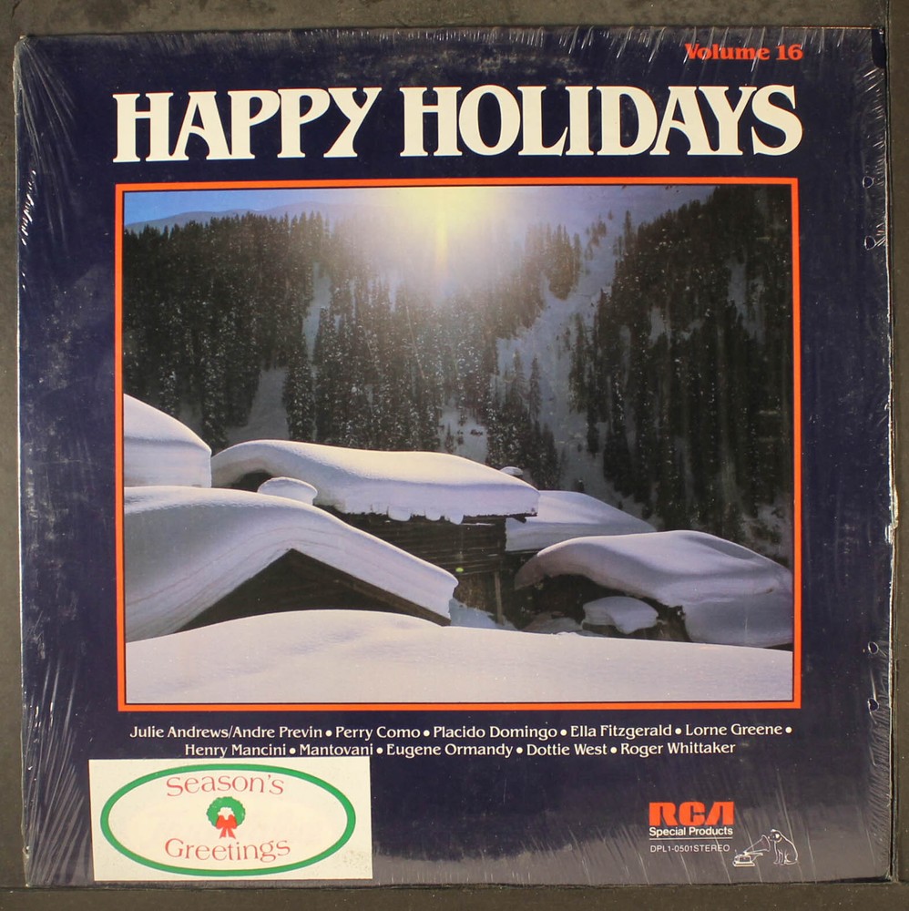 VARIOUS: happy holidays, vol. 16 RCA 12″ LP 33 RPM
