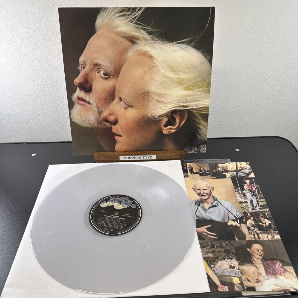 Johnny Winter & Edga – Together – Limited 180-Gram White Colored Vinyl Used Read