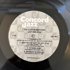 The Clayton Brothers Concord Jazz Records CJ-89 STEREO 1979 NM-/VG+ Shrink