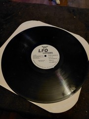 LFO – Frequencies Vinyl record LP – 1991 promo copy