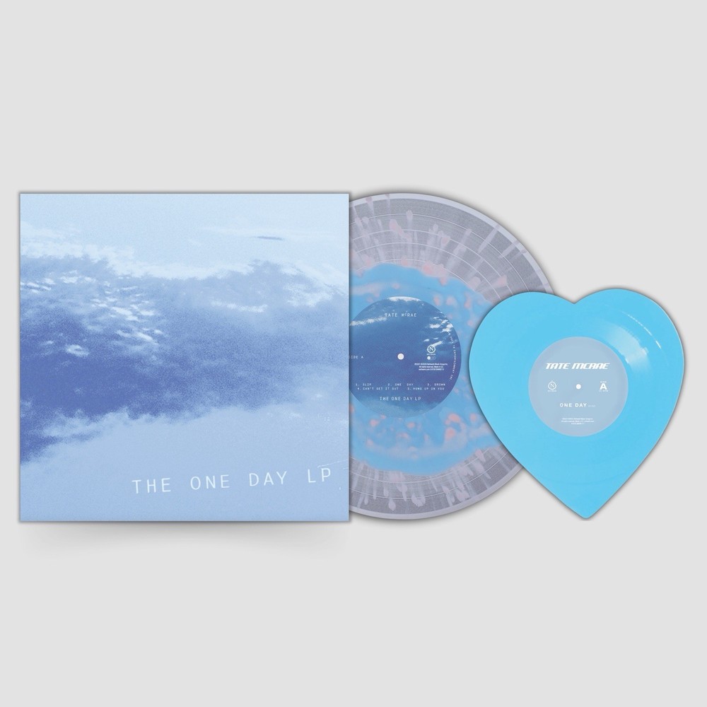 Vertigo Vinyl Tate McRae The One Day LP w/ BONUS HEART VINYL 🩵 (NUMBERED/1000)