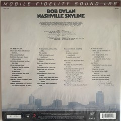 Bob Dylan Nashville Skyline 2LP 45 RPM] MFSL Mobile Fidelity NEW Mofi