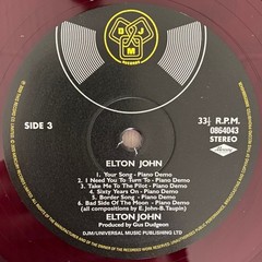 ELTON JOHN – ELTON JOHN -2-LP – COLORED VINYL – BRAND NEW SEALED – FREE SHIPPING