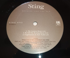 STING – …Nothing Like the Sun 1987 Double LP Vinyl Record Album A&M SP-6402