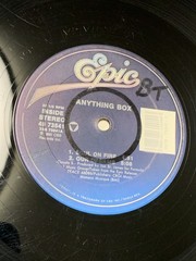 Anything Box – Soul On Fire 12” EP Single Vinyl Record 1990 Original VTG. Retro
