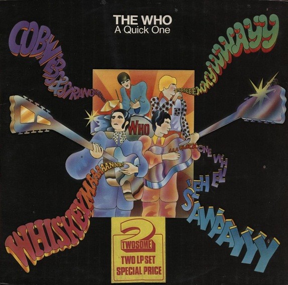 The Who – A Quick One / The Who Sell Out LP 1974 Track Record VG+/VG+
