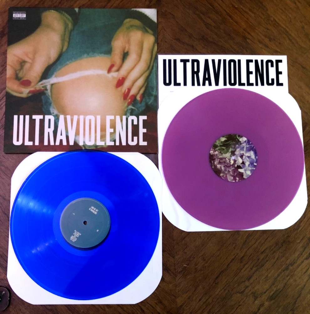LANA DEL RAY Ultraviolence Rare Alternate Cover Blue / Violet Colored Vinyl 2 LP