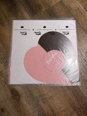Laufey Valentine Chocolate Strawberry Colored Heart Shaped Limited Edition Vinyl