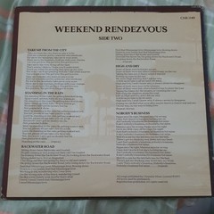 Racing Cars Weekend Rendezvous LP Vinyl Record 1977