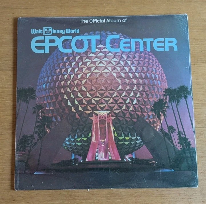 The Official Album Of WALT DISNEY WORLD EPCOT CENTER LP 1983 SEALED Disneyland