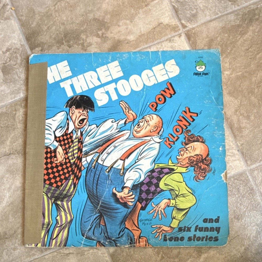 The Three Stooges – The Three Stooges LP 12″ 33 RPM Stereo Vinyl (8096)