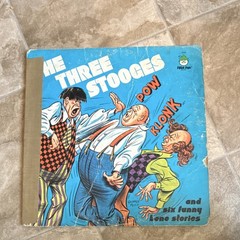 The Three Stooges – The Three Stooges LP 12″ 33 RPM Stereo Vinyl (8096)