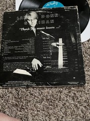 LARRY DONN GILLIHAN THANK YOU MUSIC LOVERS LP PRIVATE PRESS 76 ROCKABILLY LOUNGE