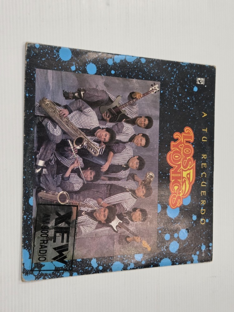 LOS YONIC’S – 1989 ” A TU RECUERDO” Used-LP -MUSIVISA-MUCI-6016 – EXCELLENT -EX.