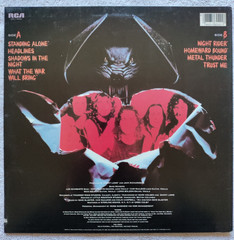NEAR MINT WHITE WOLF “STANDING ALONE” LP VINYL 1984 NFL 1-8042