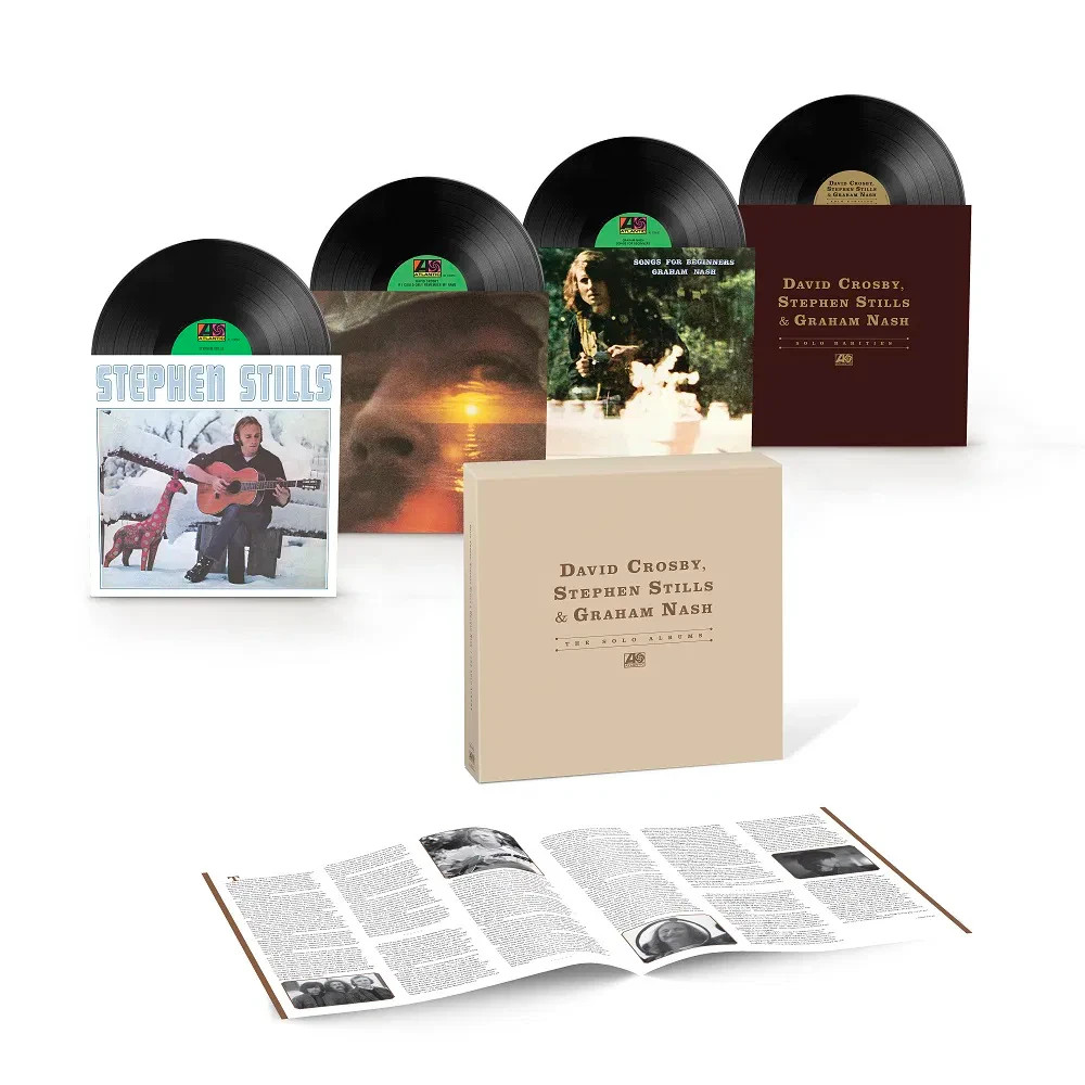 David Crosby, Stephen Stills, Graham Nash The Solo Albums Box 4 Vinili Lp RSD26