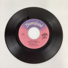 Walt Disney Song Of The South 45 RPM Record Disneyland Records Vintage 1975