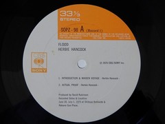 Herbie Hancock Flood CBS/Sony SOPZ 98~99 Japan VINYL LP OBI