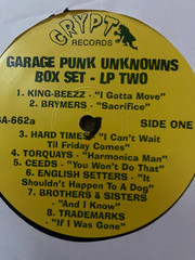 GARAGE PUNK UNKNOWNS – This Ain’t No Hippie Nostalgia Trip! 4xLP BOX EX/EX