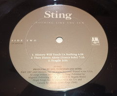 STING – …Nothing Like the Sun 1987 Double LP Vinyl Record Album A&M SP-6402