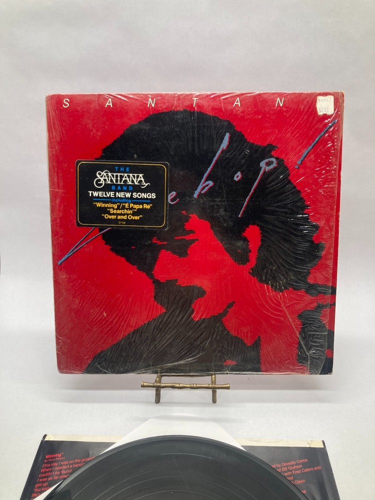 Santana Zebop! Vintage Vinyl LP 1981 Columbia Record FC 37158
