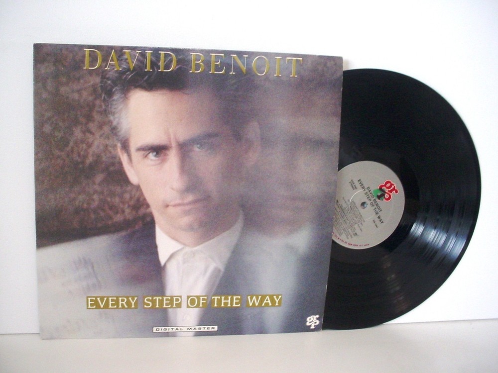 DAVID BENOIT Every Step Of The Way Original LP from 1988 (GRP GR-1047)