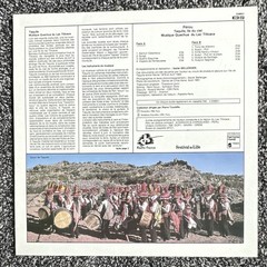 Ocora PEROU Taquile, île du ciel 1984 12″ Black Vinyl LP World Traditional