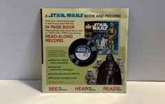 Star Wars Return of the Jedi 33 1/3 record and read along 24 page book USA New