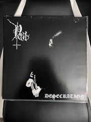 Pest Desecration Vinyl LP Black Metal No Colours Records Rare