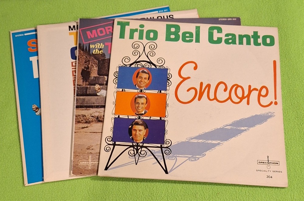 The Trio Bel canto / 4 Lps / wow condition / No split seams