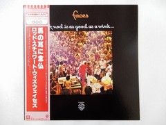 Faces A Nod’s As Good As A Wink…To A ~ Warner Bros. P-4523W Japan LP OBI