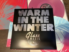 GLASS CANDY Warm In The Winter Transparent Pink Lemonade Vinyl + Slipmat AUTO