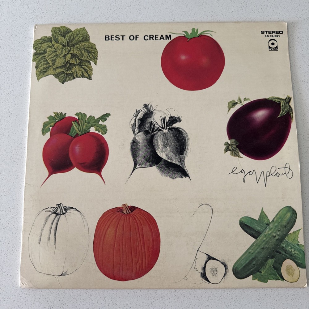 Cream ‎- Best Of Cream Vinyl LP 1969 ATCO ‎SD 33-291 Records Near Mint