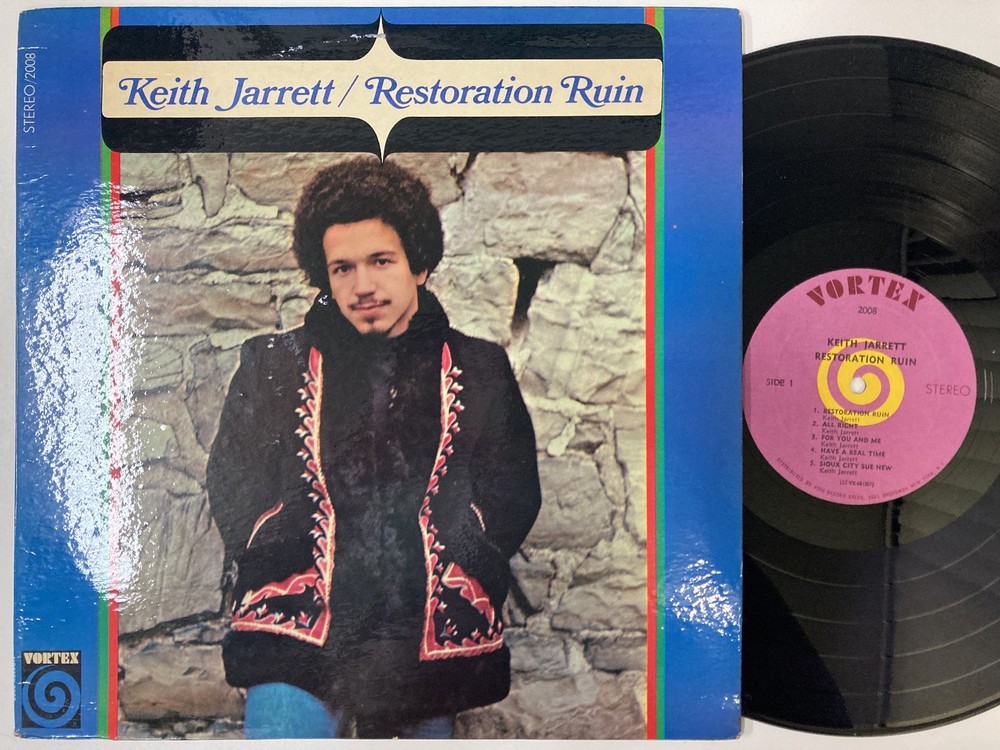 KEITH JARRETT – Restoration Ruin LP (1968 US Pressing on VORTEX)