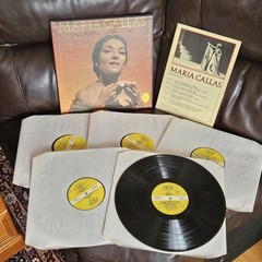 Maria Callas Arie E Romanze Da Opere Celebri RECITAL 5xLP +Box SET Vinyl -G1