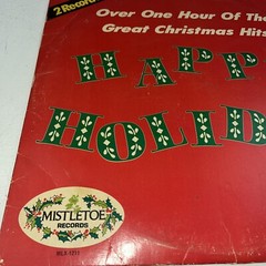 Happy Holidays 2 Album Set. Mistletoe Records. MLX-1211. Classic Christmas Music