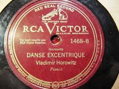 1st Rec Ragtime 1930 Vladimir HOROWITZ DANSE EXCENTRIQUE PAGANINI ETUDE Piano