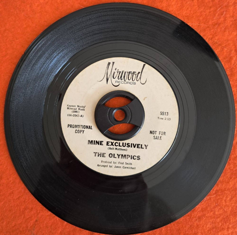Northern soul The Olympics Mine exclusively PROMO VG++