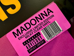 MADONNA CONFESSIONS RECORD MILKY VINYL SEALED SPOTIFY ONLY 5000 PROMO HYPE MINT