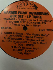 GARAGE PUNK UNKNOWNS – This Ain’t No Hippie Nostalgia Trip! 4xLP BOX EX/EX