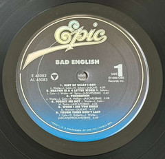 Bad English – Bad English (LP, Epic, OE 45083, E 45083) -RARE-